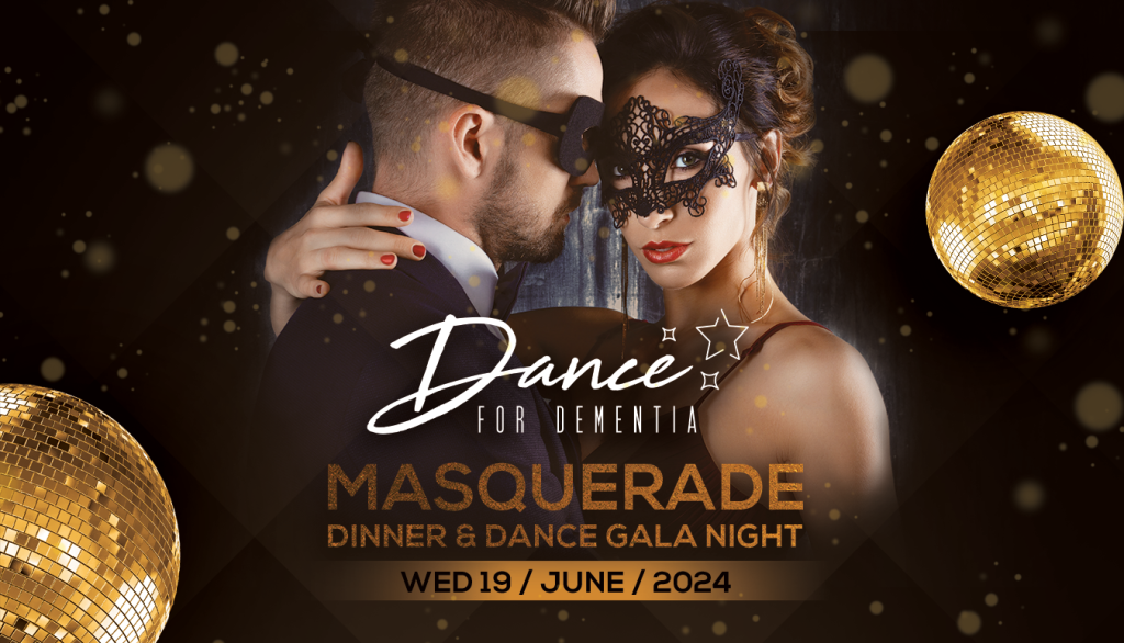 CareToDance Private & Group Dance Classes and Lessons in Sydney NSW Dance For Dementia Masquerade May 2024 Event Main Image